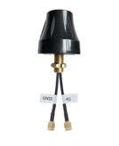 Dual band mushroom shaped antenna